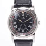 OMEGA Omega Specialty Pilot 516.13.41.10.01.001 Men's SS/Leather Watch Quartz Black Dial A Rank used Ginzo