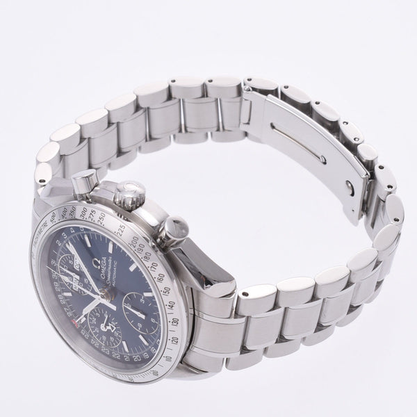 Omega Omega Speed ​​Master Day Date 3523.80 Men's SS Watch Automatic Blue Dial A Rank used Ginzo