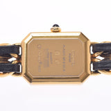 CHANEL Chanel Premiere Size M H0001 Ladies GP/Leather Watch Quartz Black Dial AB Rank Used Ginzo