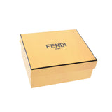 FENDI フェンディ ズッカ柄 パスケース ブラウン/黒/ボルドー 8M0269 ユニセックス レザー カードケース 未使用 銀蔵