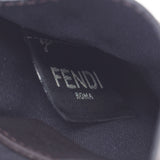 FENDI フェンディ ズッカ柄 パスケース ブラウン/黒 8M0269 ユニセックス レザー カードケース 未使用 銀蔵