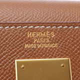 Hermes Hermes Kelly 32 outside sewing 2WAY Gold Gold bracket □ B encreal (around 2001) Women's Kushuba handbag A rank used Silgrin