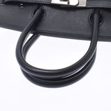 Hermes Birkin bag 30 black silver hardware