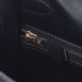 Hermes Hermes Kelly 28 Oshiri Way Black Gold Bracket □ Engraved (around 1998) Ladies BOX Curf Handbag A-Rank Used Sinkjo