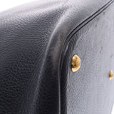 Hermes Hermes Bolid 47 Black Gold Bracket Oa Engraved (around 1997) Unisex Aldenne Handbag B Rank Used Sinkjo