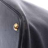 Hermes Hermes Bolid 47 Black Gold Bracket Oa Engraved (around 1997) Unisex Aldenne Handbag B Rank Used Sinkjo