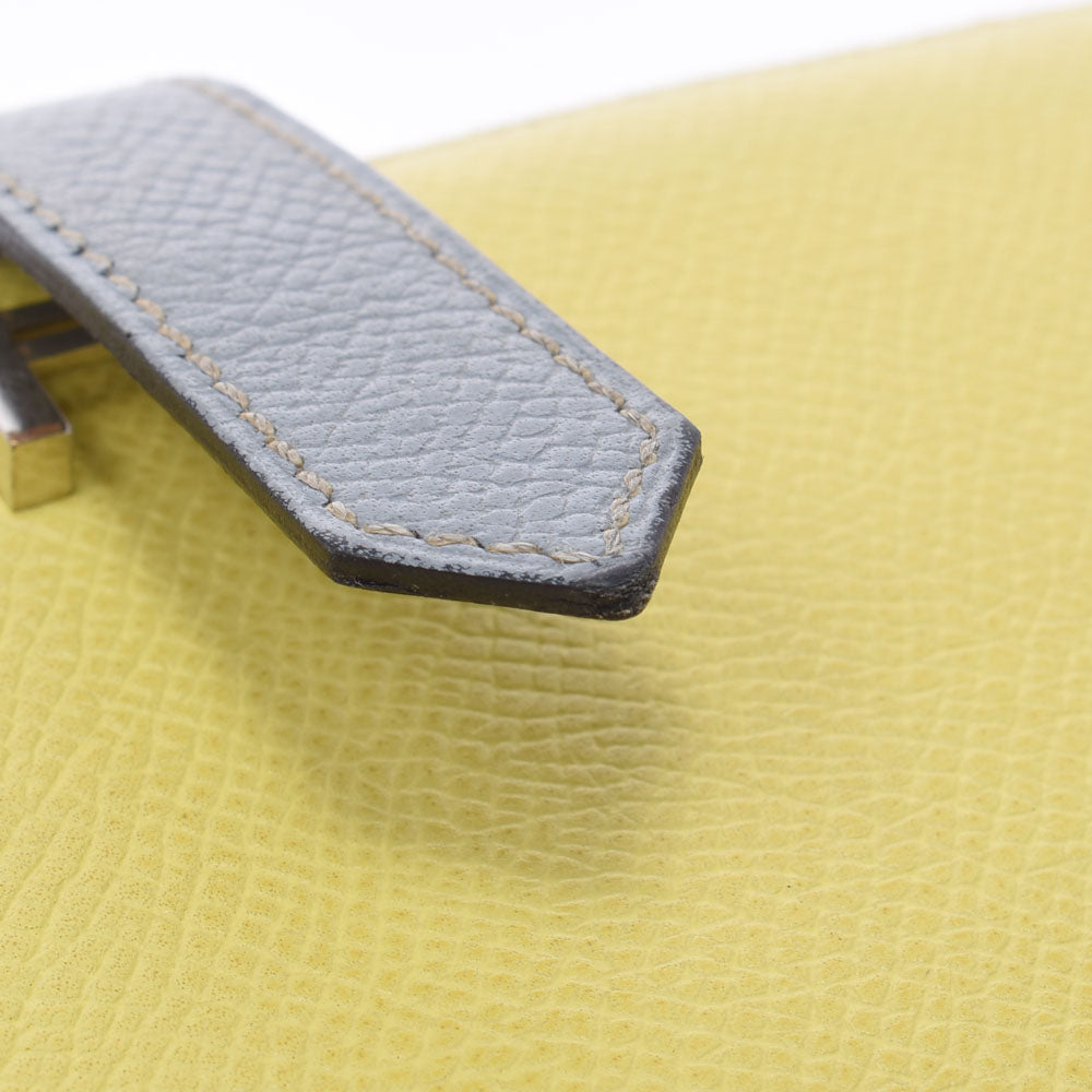 ベルト新品交換済み‼️ エルメスHERMESベアンスフレバイカラーシルバー