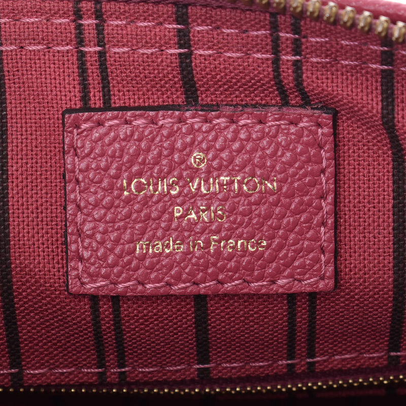 Louis Vuitton Louis Vuitton Monogram Amplit Speedy Bund Riere 25 NM Rose Bruyere M43736女式皮革2way袋A级使用水池