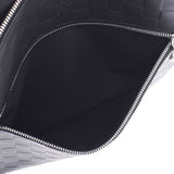 LOUIS VUITTON ルイヴィトン ダミエ アンフィニ ディスカバリー メッセンジャー MM オニキス（黒） N42417 メンズ レザー ショルダーバッグ Aランク 中古 銀蔵