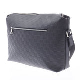 LOUIS VUITTON ルイヴィトン ダミエ アンフィニ ディスカバリー メッセンジャー MM オニキス（黒） N42417 メンズ レザー ショルダーバッグ Aランク 中古 銀蔵