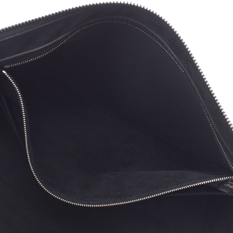 LOUIS VUITTON Louis Vuitton Epirafit Posh Documan Black M54562 Men's Epireather Clutch Bag B Rank used Ginzo