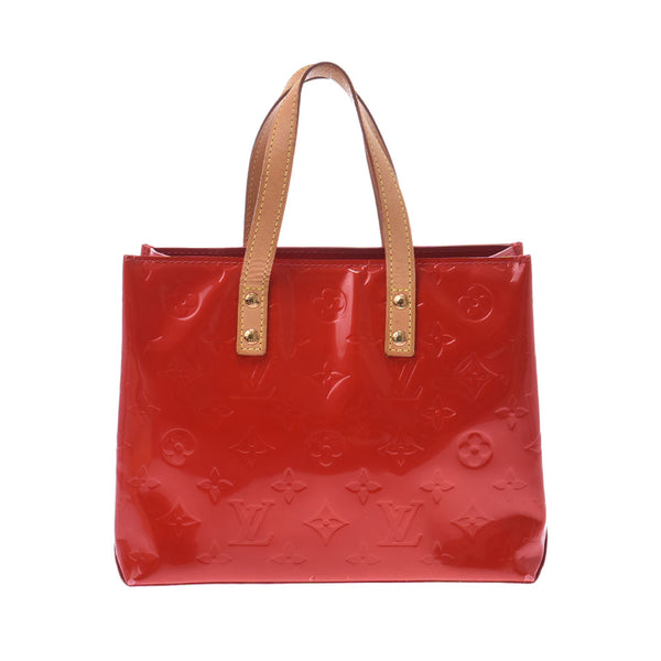 Louis Vuitton Louis Vuitton Verni Lead PM Rouge M91088 Women's Monogram Verni Handbag B Rank Used Sinkjo