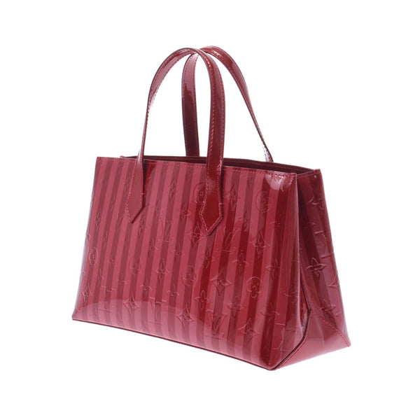 Louis Vuitton Louis Vuitton Verni Wilshire PM Pomda Mour M91702 Women's Monogram Verni Handbags A-rank used Silgrin