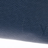 LOUIS VUITTON Louis Vuitton Taiga PDB MM 2way Ocean (Dark Blue) M32705 Men's Leather Business Bag AB Rank Used Ginzo