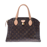 LOUIS VUITTON ルイヴィトン モノグラム リボリー MM 2WAYバッグ ブラウン M44546 レディース モノグラムキャンバス ハンドバッグ Aランク 中古 銀蔵