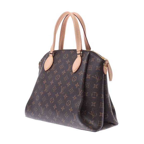 LOUIS VUITTON ルイヴィトン モノグラム リボリー MM 2WAYバッグ ブラウン M44546 レディース モノグラムキャンバス ハンドバッグ Aランク 中古 銀蔵