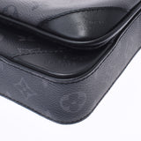 Louis Vuitton Louis Vuitton Monogram Eclipse反向三重奏Messenger黑色/灰色M69443 Menumumogum Canvas单肩包A-Rank使用Silgrin