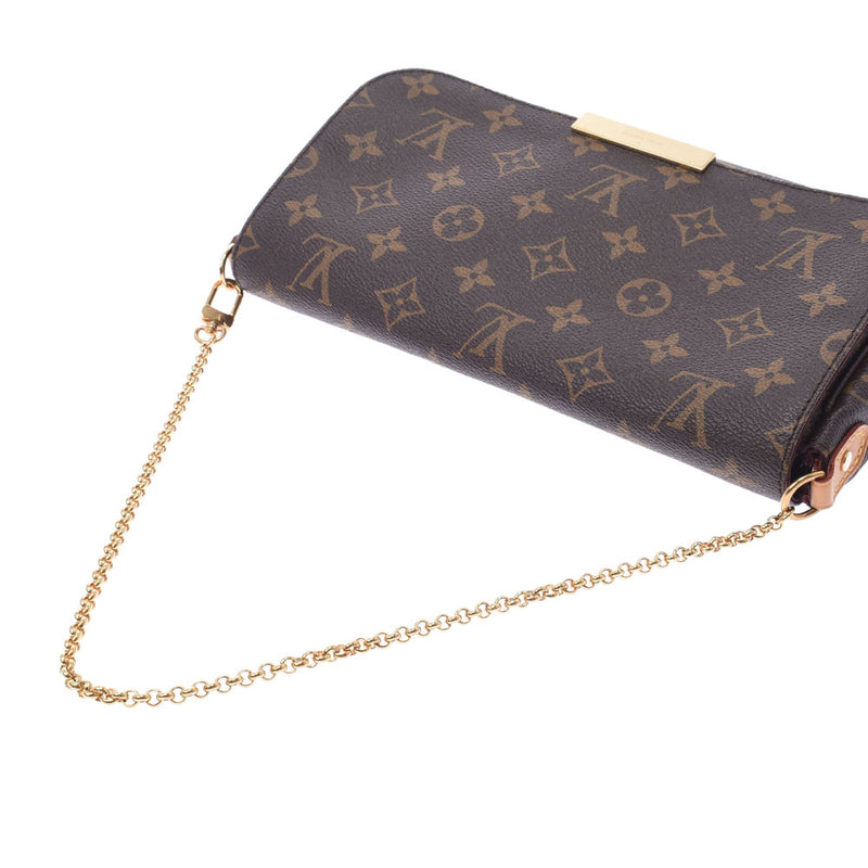 LOUIS VUITTON ルイヴィトン モノグラム フェイボリットMM 2WAY ブラウン M40718 レディース モノグラムキャンバス ショルダーバッグ Aランク 中古 銀蔵