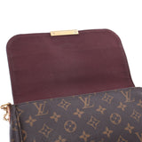 LOUIS VUITTON ルイヴィトン モノグラム フェイボリットMM 2WAY ブラウン M40718 レディース モノグラムキャンバス ショルダーバッグ Bランク 中古 銀蔵