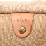 路易威顿路易斯·维顿（Louis Vuitton）Damier Azudy 30金支架N41533女士Dami Air Zuzur Canvas手提包BC等级二手Ginzo