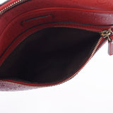 GUCCI グッチ ディアマンテ 赤 201448 ユニセックス カーフ ショルダーバッグ Aランク 中古 銀蔵