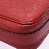 GUCCI グッチ ディアマンテ 赤 201448 ユニセックス カーフ ショルダーバッグ Aランク 中古 銀蔵