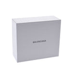 BALENCIAGA Balenciaga Mini Wallet Compact Wallet White 601387 Ladies embossed Leather Trial Folding Wallet New Used Ginzo