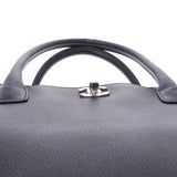 Chanel Chanel Executive Tote 2way Black Silver Fittings Ladies Caviar Skin Tote Bag A-Rank Used Silgrin