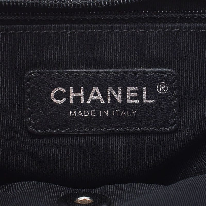 Chanel Chanel Matrass背包多色（黑色/粉红色/红色）银色植绒女士Lamskin Rucks Day Pack A-Rank使用Silgrin