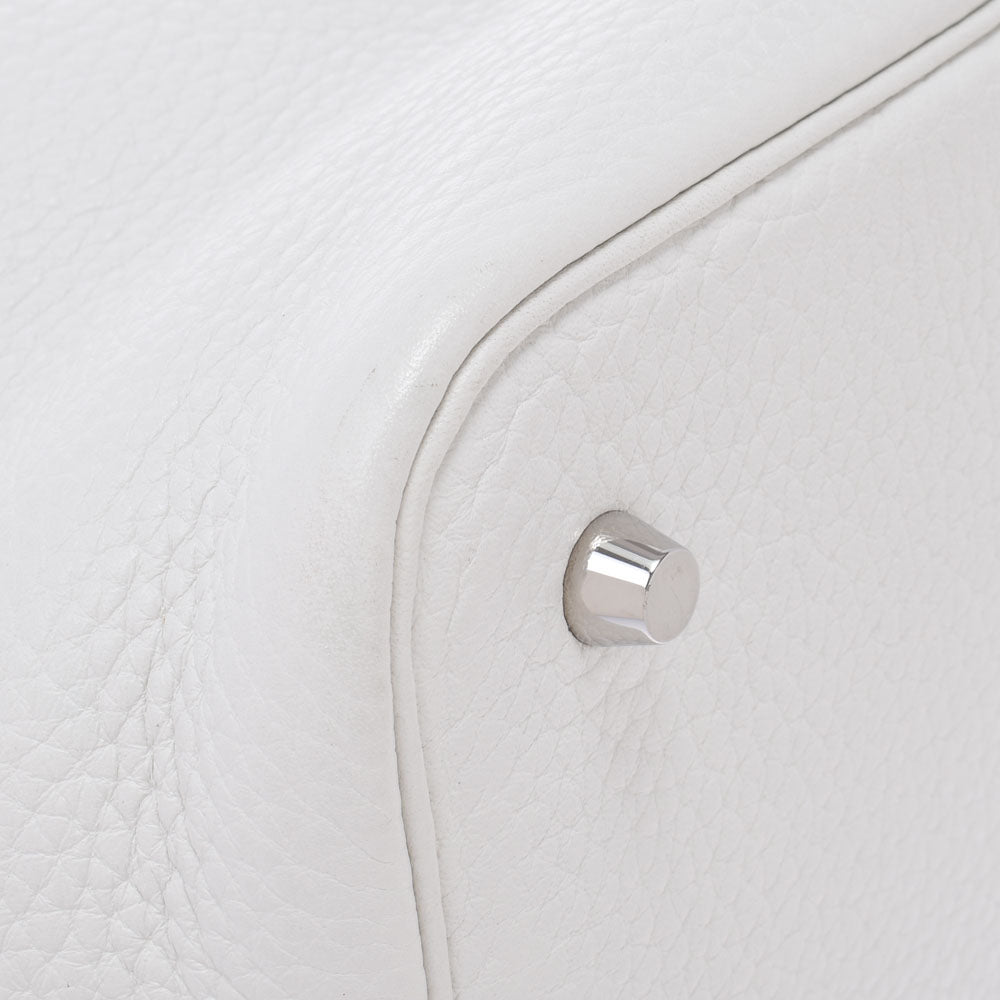 エルメスピコタンロック MM 白 シルバー金具 A刻印(2017年頃)刻印