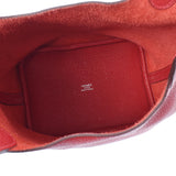 HERMES エルメス ピコタンロック PM  ルージュカザック(赤) シルバー金具 □P刻印(2012年頃) レディース トリヨンクレマンス ハンドバッグ Aランク 中古 銀蔵