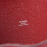 HERMES エルメス ピコタンロック PM  ルージュカザック(赤) シルバー金具 □P刻印(2012年頃) レディース トリヨンクレマンス ハンドバッグ Aランク 中古 銀蔵