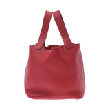 HERMES エルメス ピコタンロック PM  ルージュカザック(赤) シルバー金具 □P刻印(2012年頃) レディース トリヨンクレマンス ハンドバッグ Aランク 中古 銀蔵