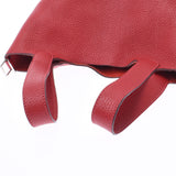 HERMES エルメス ピコタンロック PM  ルージュカザック(赤) シルバー金具 □P刻印(2012年頃) レディース トリヨンクレマンス ハンドバッグ Aランク 中古 銀蔵