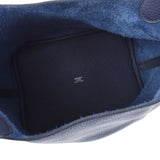 HERMES エルメス ピコタンロック MM ブルーニュイ(紺) シルバー金具 C刻印(2018年頃) レディース トリヨンクレマンス ハンドバッグ Aランク 中古 銀蔵