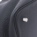 HERMES エルメス ピコタンロック MM 黒 シルバー金具 A刻印(2017年頃) レディース トリヨンクレマンス ハンドバッグ ABランク 中古 銀蔵