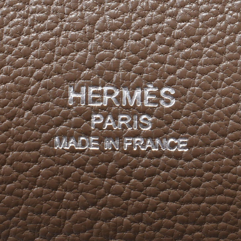 Hermes Hermes Gipsiere 28 ethpers silver fancockage□r head（2014年左右）男女皆宜的Triyo纤维钢肩袋A级使用硅格林