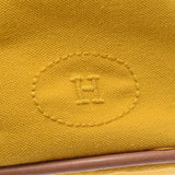 爱马仕爱马仕（Hermes Hermes）Polon Mimil黄色男女Munise帆布肩袋B B等级使用Ginzo