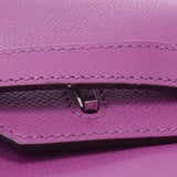 HERMES エルメス バーキン 30 シクラメン(紫) シルバー金具 □I刻印(2005年頃) レディース ヴォーエプソン ハンドバッグ Aランク 中古 銀蔵