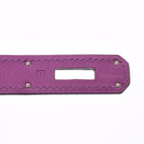 HERMES エルメス バーキン 30 シクラメン(紫) シルバー金具 □I刻印(2005年頃) レディース ヴォーエプソン ハンドバッグ Aランク 中古 銀蔵