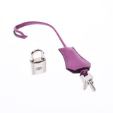 HERMES エルメス バーキン 30 シクラメン(紫) シルバー金具 □I刻印(2005年頃) レディース ヴォーエプソン ハンドバッグ Aランク 中古 銀蔵