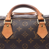 路易威顿路易·维顿（Louis Vuitton）路易威登（Louis Vuitton）会标迅速30棕色M41526女士会标帆布手提包B等级二手Ginzo