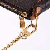 LOUIS VUITTON Louis Vuitton Monogram Eva Pochette Gold Gold M95567 Ladies Monogram Canvas Handbag BC Rank Used Ginzo