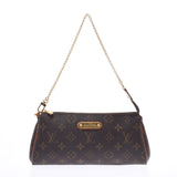 LOUIS VUITTON Louis Vuitton Monogram Eva Pochette Gold Gold M95567 Ladies Monogram Canvas Handbag BC Rank Used Ginzo