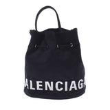 BALENCIAGA Balenciaga Bucket Bucket Bag Black 619459 Ladies Canvas 2WAY Bag A Rank used Ginzo