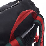 GUCCI Gucci Backpack Tiger Head Black 429037 Unisex Techno Canvas backpack / Daypack B Rank used Ginzo