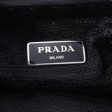 PRADA Prada Check Pattern Navy VAO53M Unisex Nylon Shoulder Bag AB Rank used Ginzo