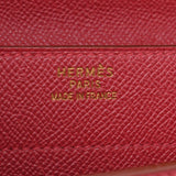 HERMES Hermes Kelly Deepsi 38 Brief Case Rouge Biff Gold Bracket □ B engraved (around 1998) Men's Kushbell Business Bag A Rank used Ginzo