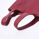 HERMES エルメス ピコタンロック PM  ルビー（赤系） シルバー金具 □R刻印(2014年頃) レディース トリヨンクレマンス ハンドバッグ Aランク 中古 銀蔵