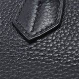Hermes Hermes Burkin 35 Black Gold Bracket □ P Engraved (around 2012) Unisex Triyo Clemance Handbags AB Rank Used Silgrin